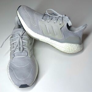 Adidas Men’s Ultraboost Athletic Gray Running Shoes Size- 6.5